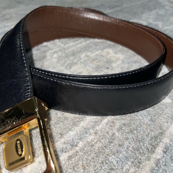 Bemis genuine leather black belt - Picture 8 of 15